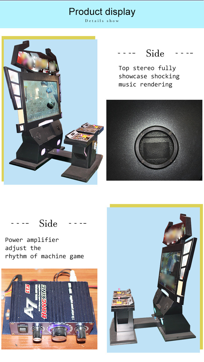 Street Fighter Double Players Coin Operated Arcade Machines