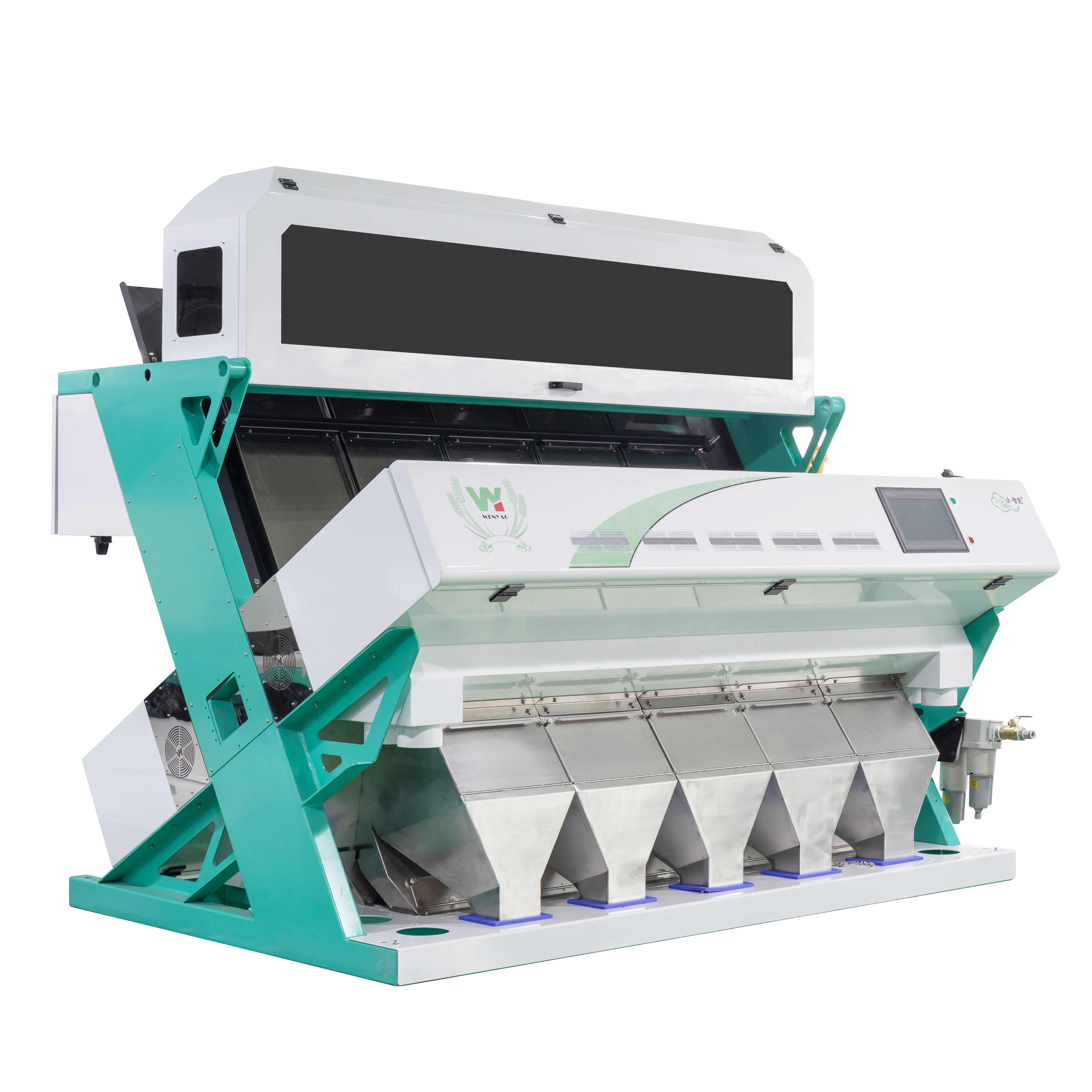 Wenyao Parboiled Rice Color Sorter Machine For Sorting Black Rice In Indonesia Rice Mill