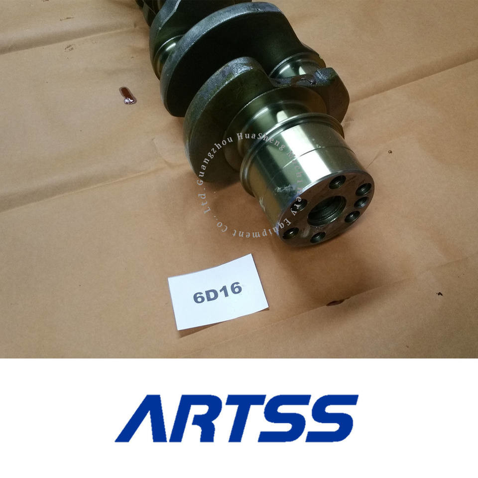 6D16 D6BV Engine Parts Crankshaft , ME072197 Forged Steel Crankshaft