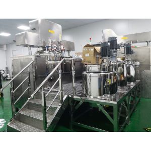 Buy cheap Stainless Steel Toothpaste Manufacturing Equipment With Homogenizing / Emulsifying product