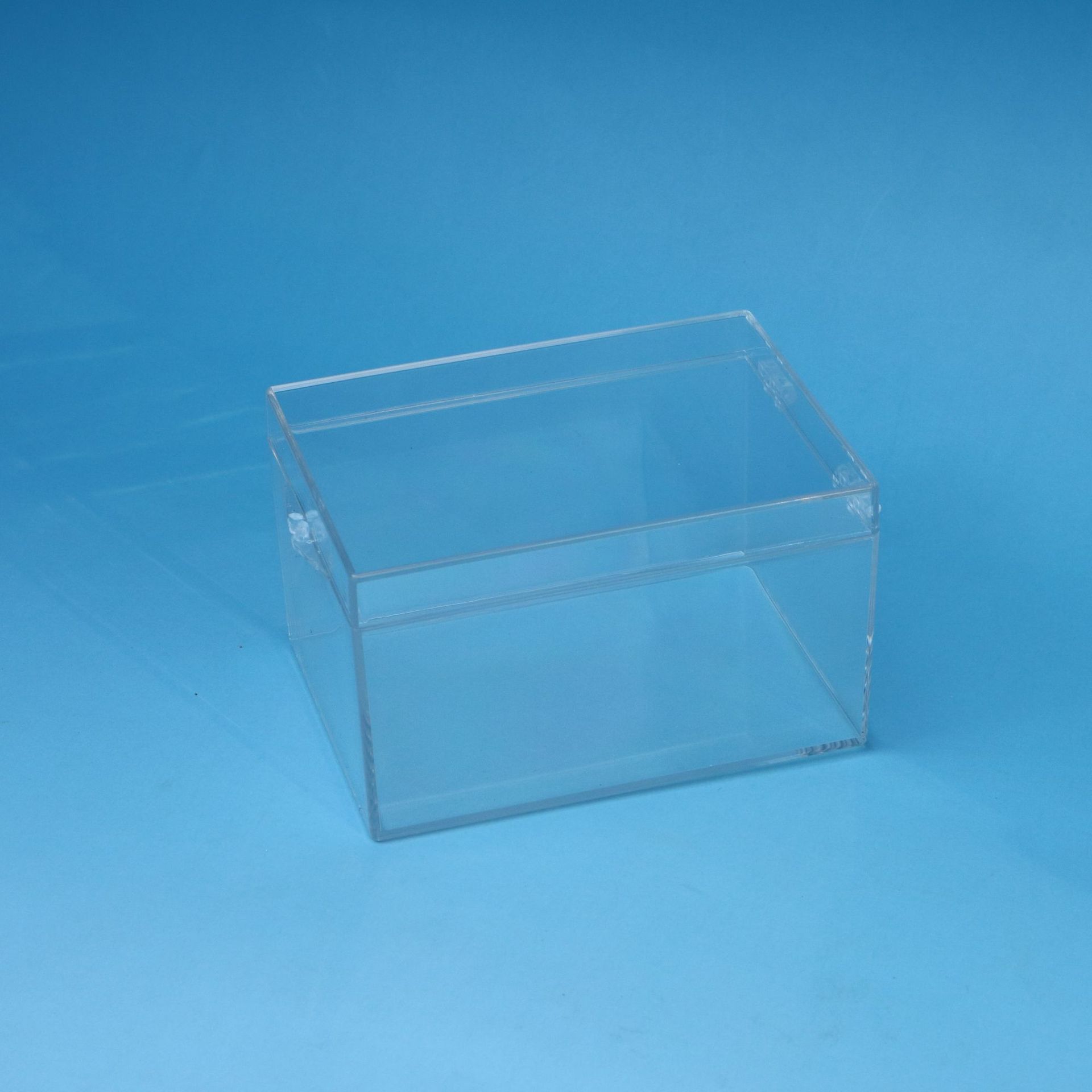 Acrylic Box Custom Clear Plexiglass Acrylic Display 5side Box Sliding Lid Poke Poking Mon Card Booster Display