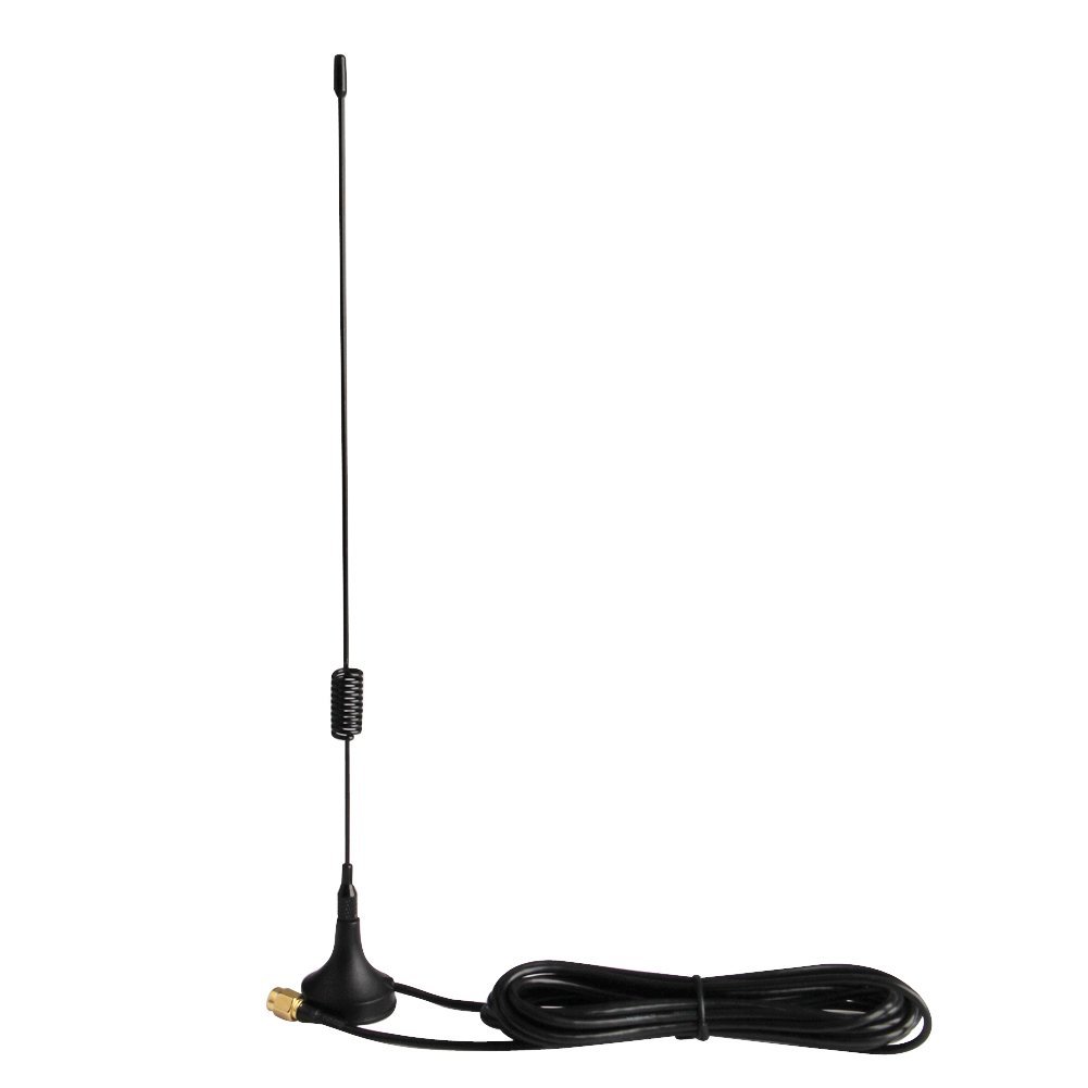 High Gain SMA RG174 GSM Antenna with 800 900 868 1800 2100 2700 MHz Frequency Range