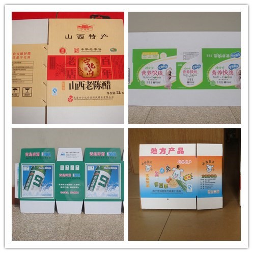 35kw Cardboard Box Manufacturing Machine , Corrugated Box Machine 1 Year Warranty