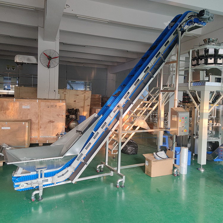 1.6L Full Auto Food Grade PP Belt Bucket Elevator Conveyor For Vertical Conveyor Systems