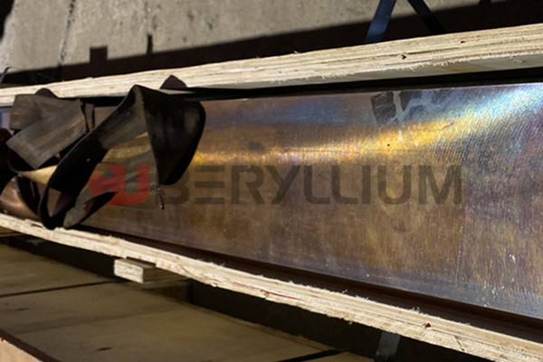 ASTM B194 TD02 CuBe2 C17200 Plate 40mm X 140mm X 1000mm Thermal Conductivity