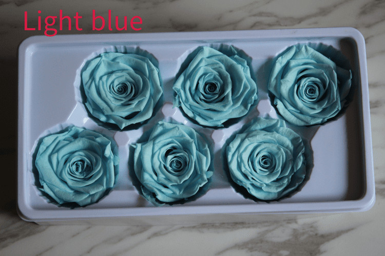 beautiful preserved rose flower A grade stabilized rose preserved long lasting eternal rose 4-5cm