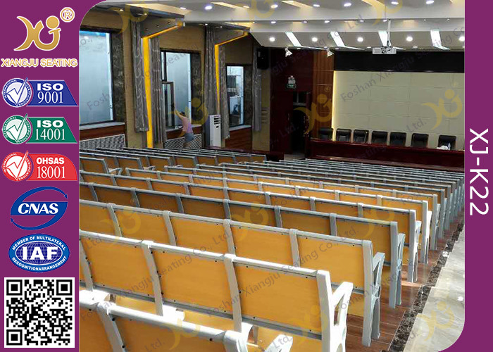 Die Casting Aluminum Alloy Lecture Room Furniture College Lecture Chair
