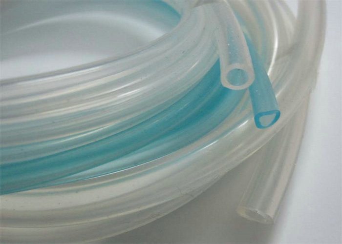 Food Grade 100% Virgin Silicone Tube Extrusion 3 - 4mm thickness High Tensile Strength