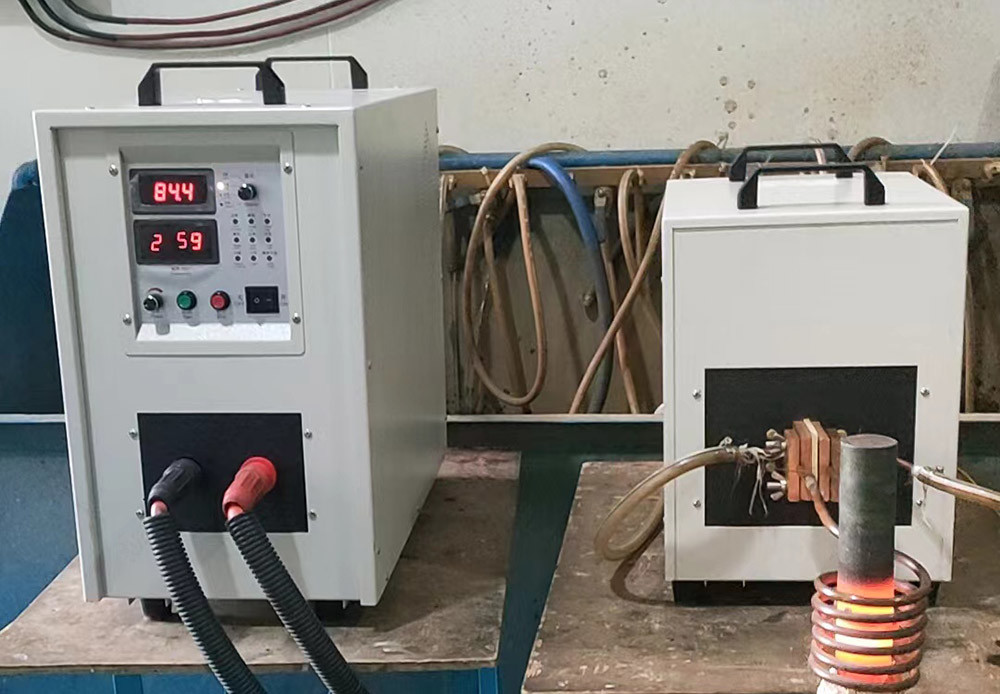 60KW Super Audio Induction Heater 20-50KHZ Induction Hardening Machine
