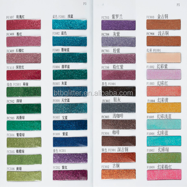 Thousand Choices Offered Retailer's Secret to Stand Out with Fluorescent Glitter Powder