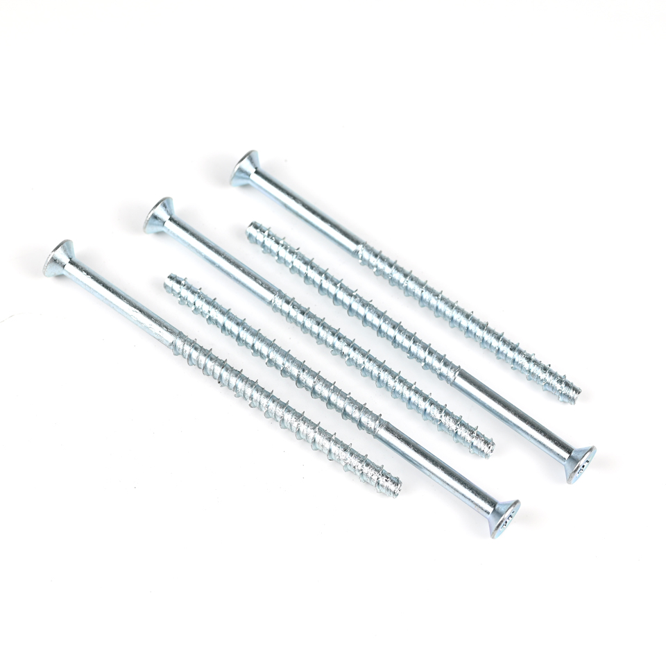 250mm Extra Long Flat Masonry Screws ZINC Finish and For Aviation with Best Service