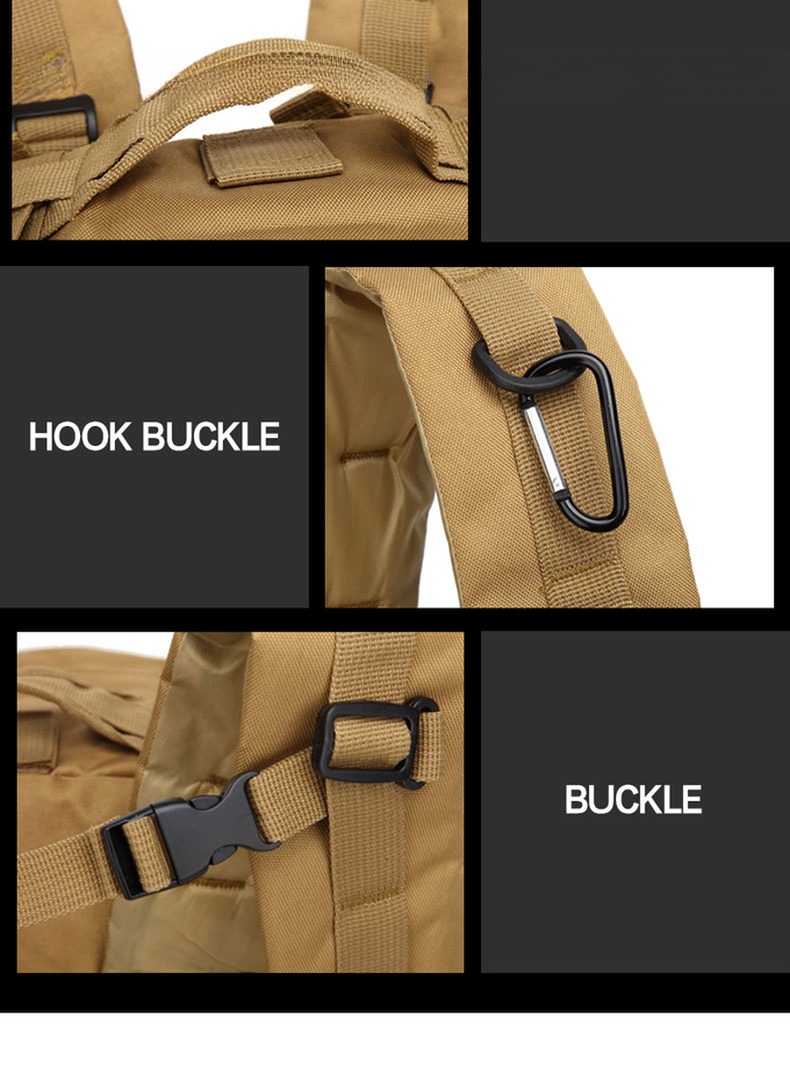 Outdoor Camping Backpack Multi-purpose Hiking Bag for Fishing and Picnic