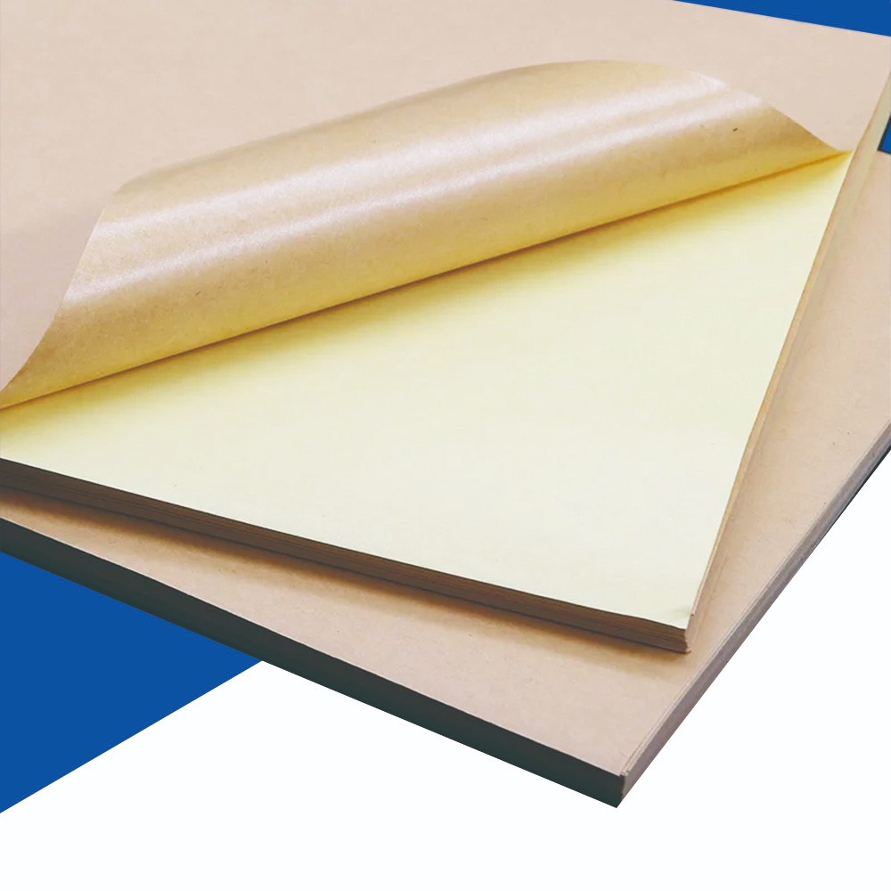 Color A4 Premium 100% Wood Pulp High Adhesive Sticker Paper Letter Size Vinyl Sticker Paper