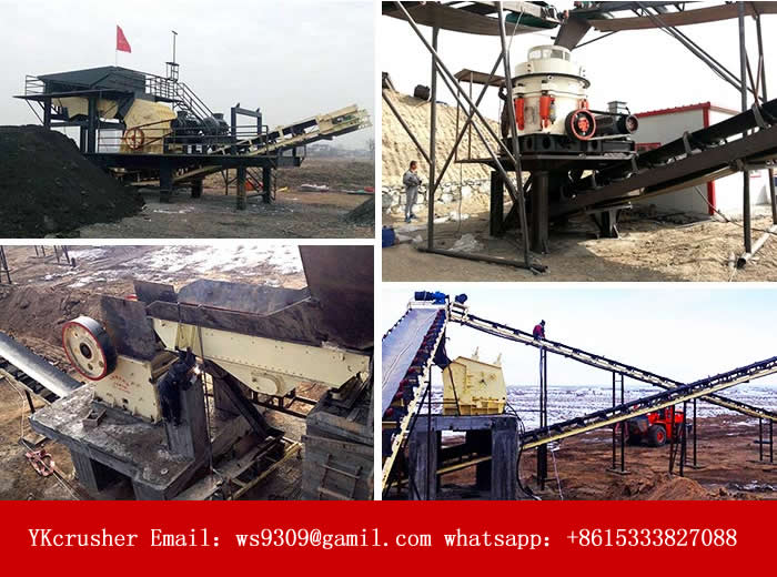 stone crushering line