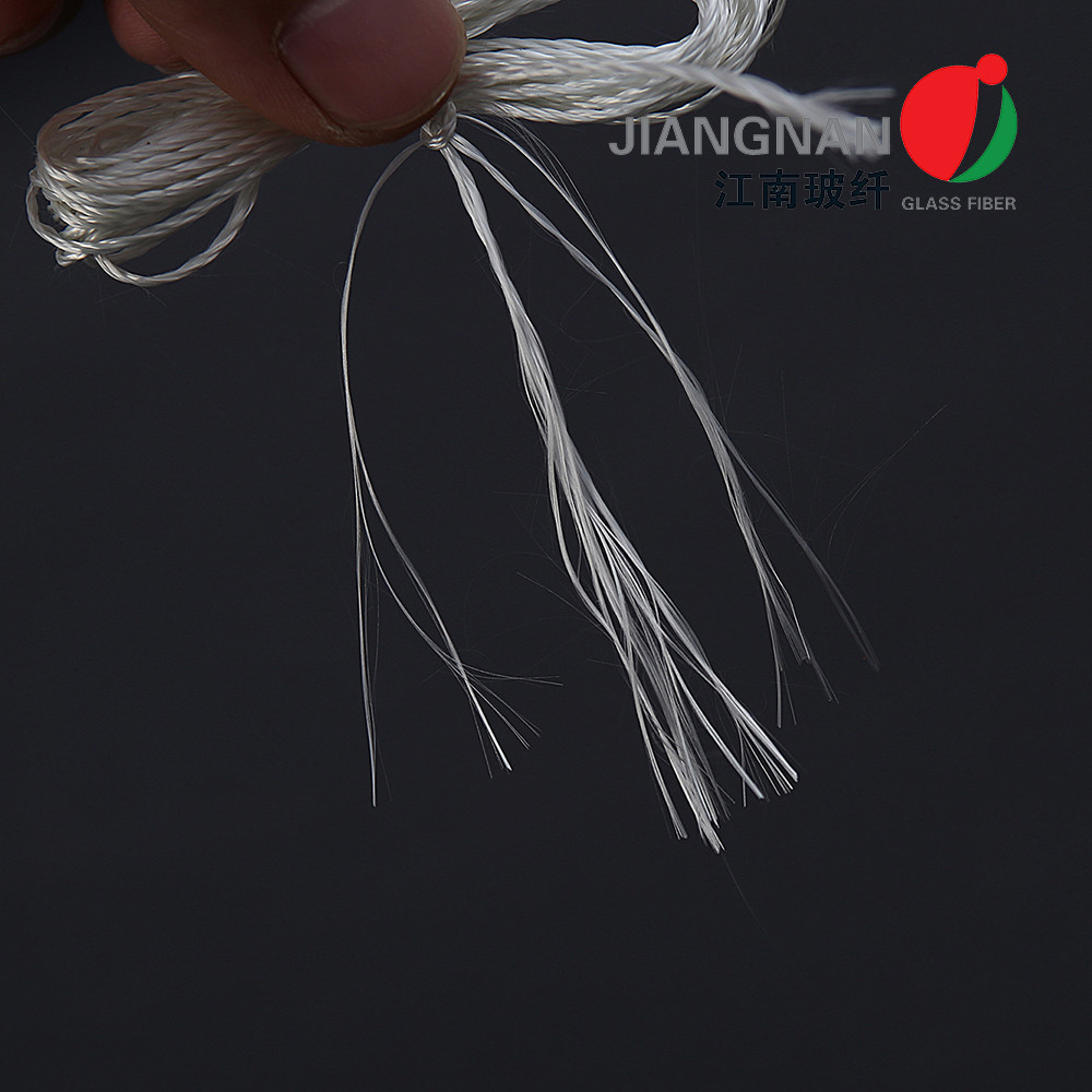 Insulated 0.6mm Flame Retardant Fiberglass Twine Thread