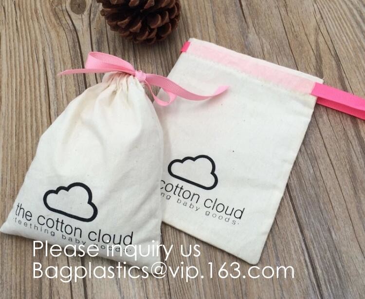 Wedding Party Favor Gift Drawstring Bags 100% Cotton Pouch,Fabric Reusable Drawstring Gift Bag | Eco-Friendly Alternativ