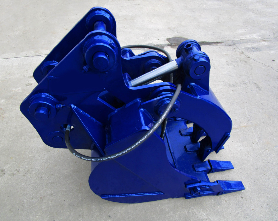 Customized Excavator Thumb Grab Multi Grapple Excavator Bucket Grab