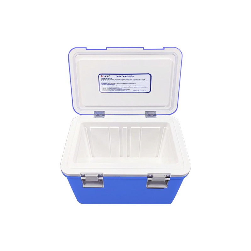 Phefon 12L Medical Cool Box With Thermometer Medicine Lab Cooling Storage