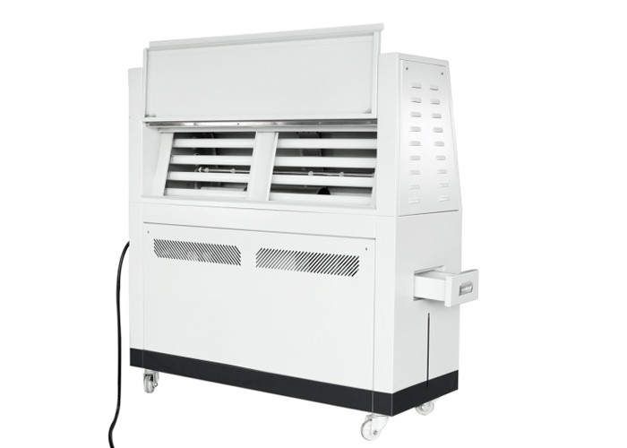 White UV Accelerated Weathering Tester / UV Aging Test Machine 220V