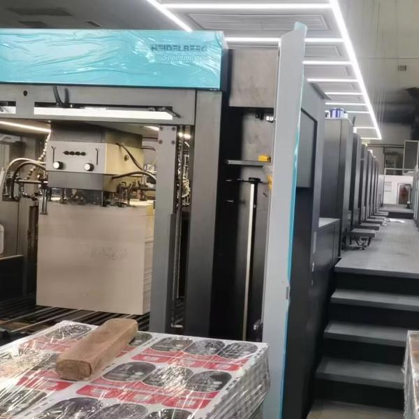 Used Heidelberg CX102-6+L 6-Color Offset Printing Machine