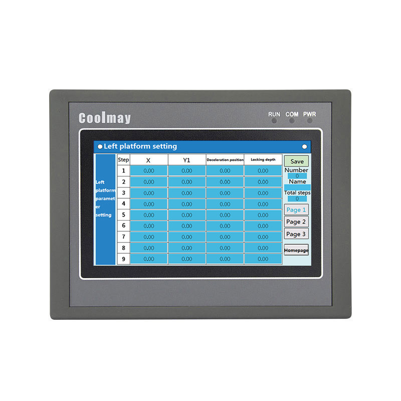 Coolmay 4.3inch Integrated HMI Touch Screen Panel 65536 True Colors 480*272 Resolution