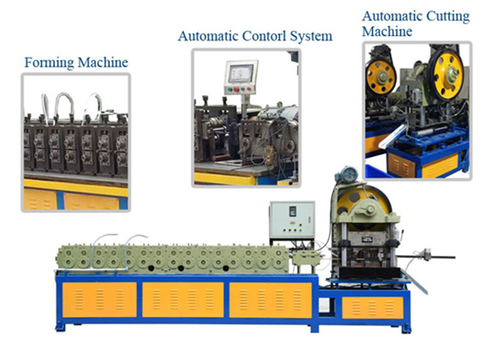tainless Steel Ball Bearing Drawer Slide Rail Track Roll Forming Machine