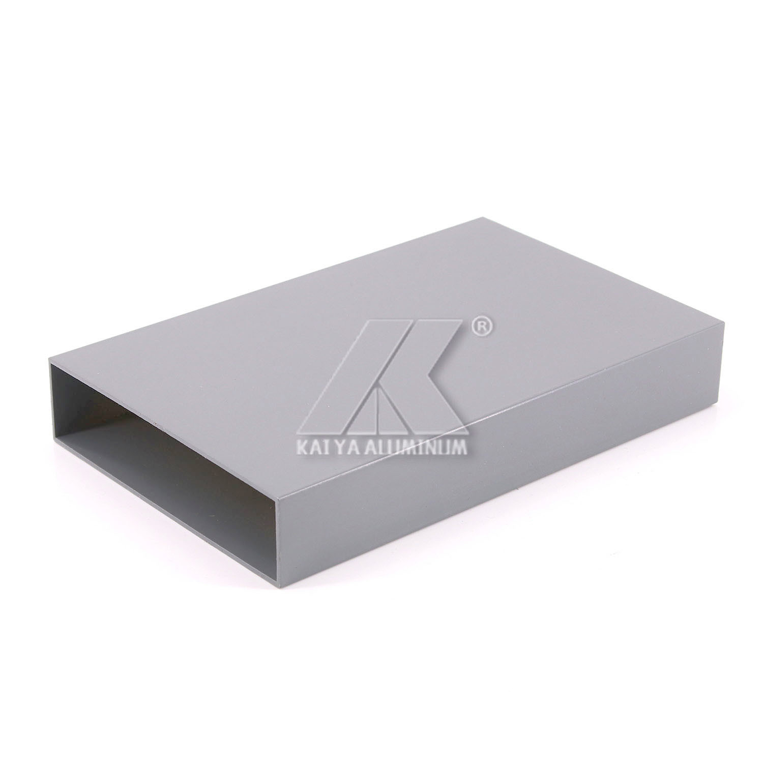 Anodised Aluminium Tube Profiles Silver Square Hollow Pipe 100 x 100