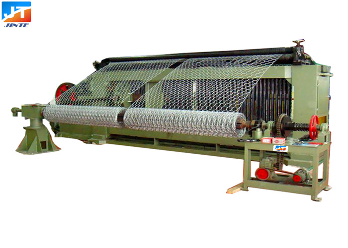 4M Width PLC Positive Twist Gabion Mesh Machine