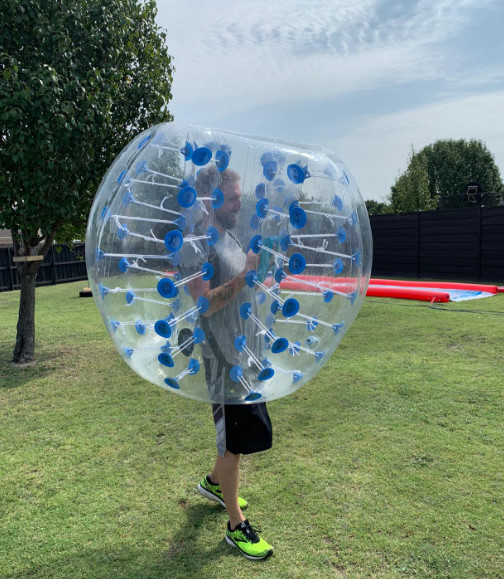 Transparent Inflatable Body Bumper Ball For Adult Outdoor Zorb Bubble Soccer Fun Interactive