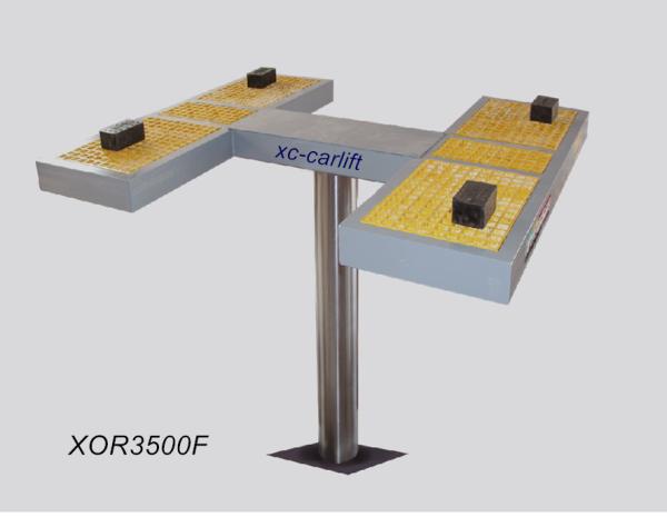 Low Cost In Ground Hydraulic Car Lifts Long Platform One Column Underground Auto