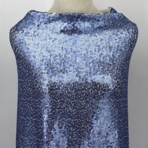 Customize Sequin Embroidery Fabrics for Dress Multi-color Sequin Fabric