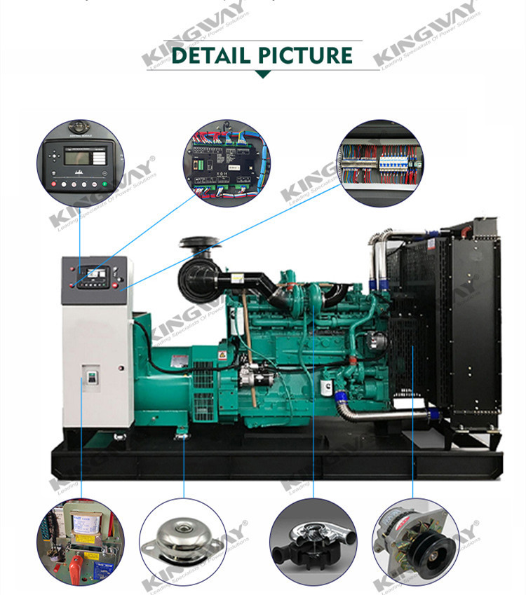 100KW 125KVA SDEC Engine Silent Diesel Generator Set Field Construction Use