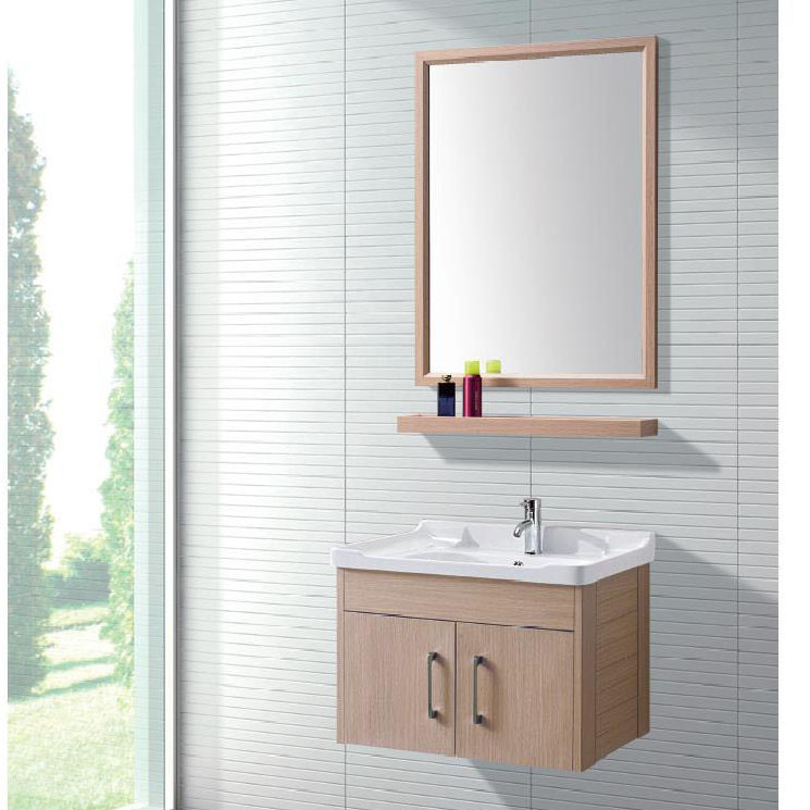 Modern Alunimun Bathroom Vanity/ all aluminum bathroom cabinet/Mirror Cabinet /DB-8152 600X450mm