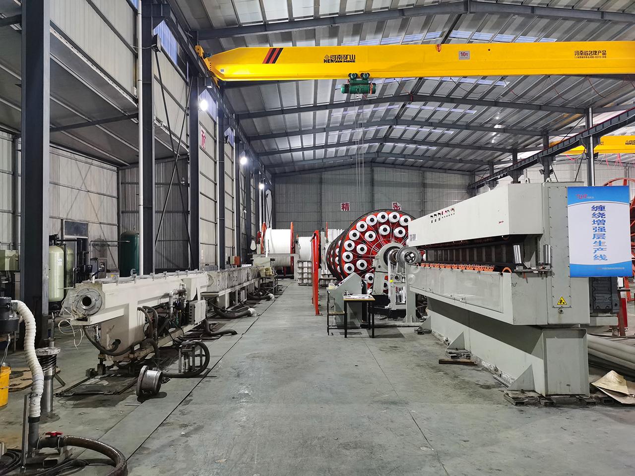Reinforced UHMW PE Pipe , Composite Non Metallic Pipe Materials