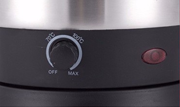 Mini 1.5L Capacity Multifunction Electric Pot Shut Off Automatically Safety Use