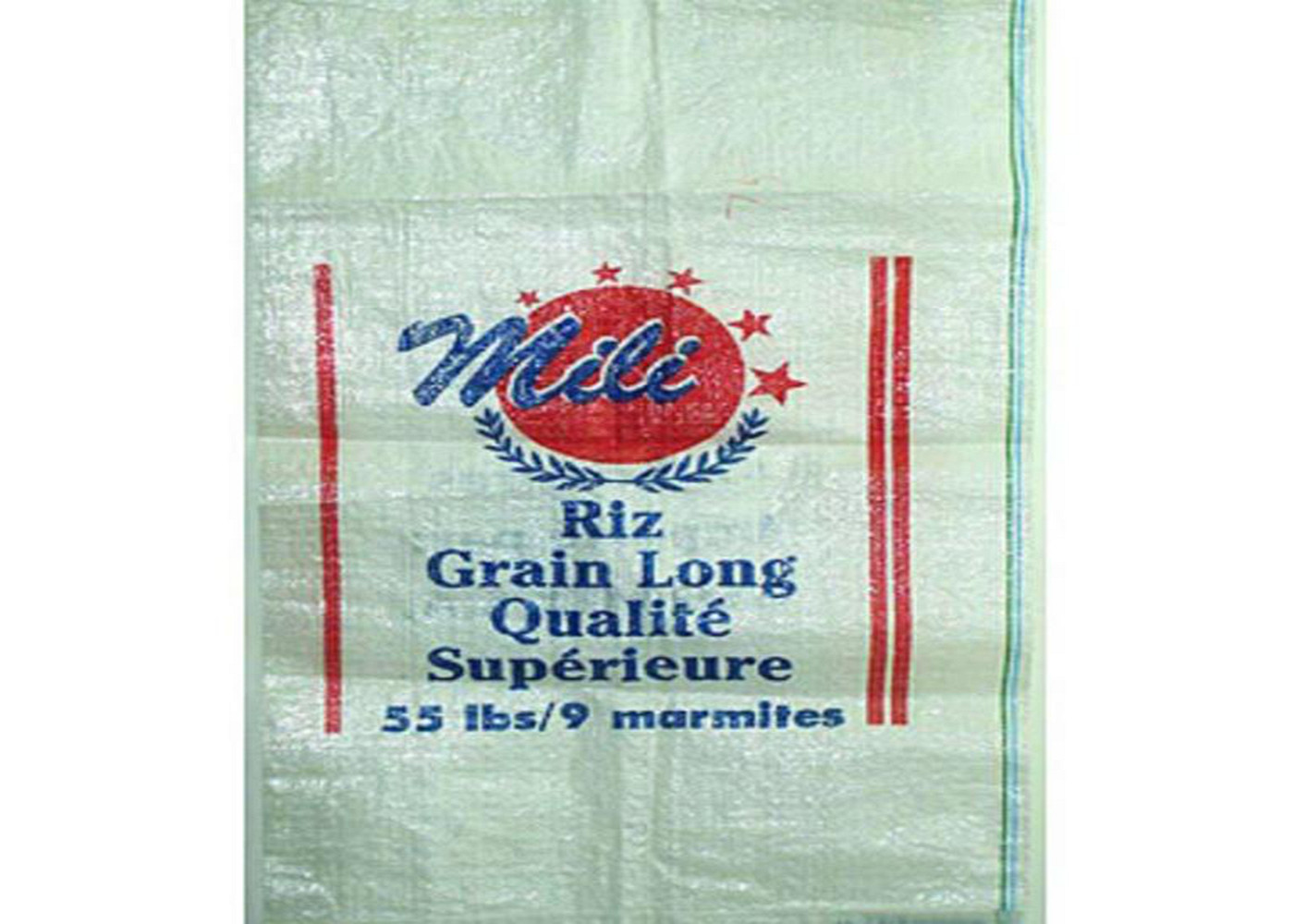 25 Kg Laminated Woven PE Bag Packaging For Rice / Sugar / Salt / Potato
