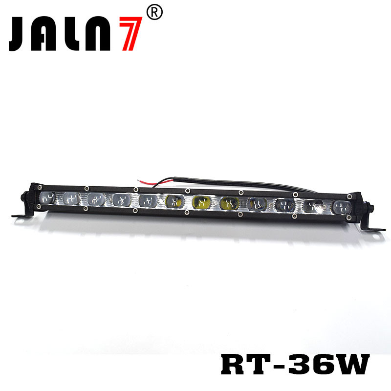 LED Light Bar JALN7 36W LensCREE Spot Flood Combo LED Driving Lamp Super Bright Off Road Lights LED Work Light Boat Jeep