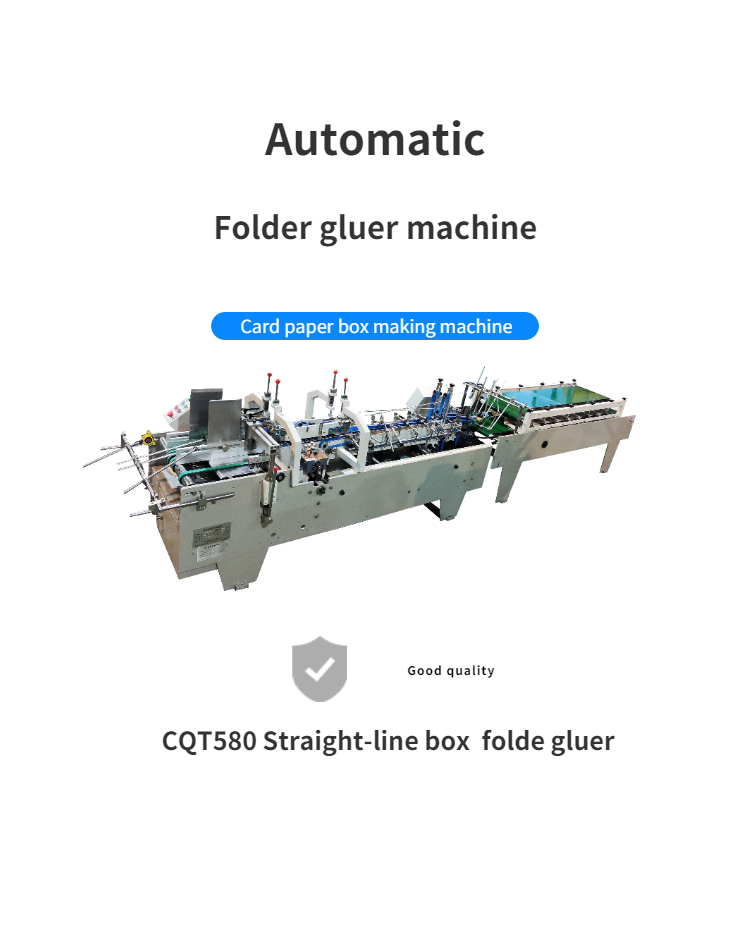 380V Voltage Paper to Paper Pasting Machine Folder Gluer Belt with 3500 kg Capacity