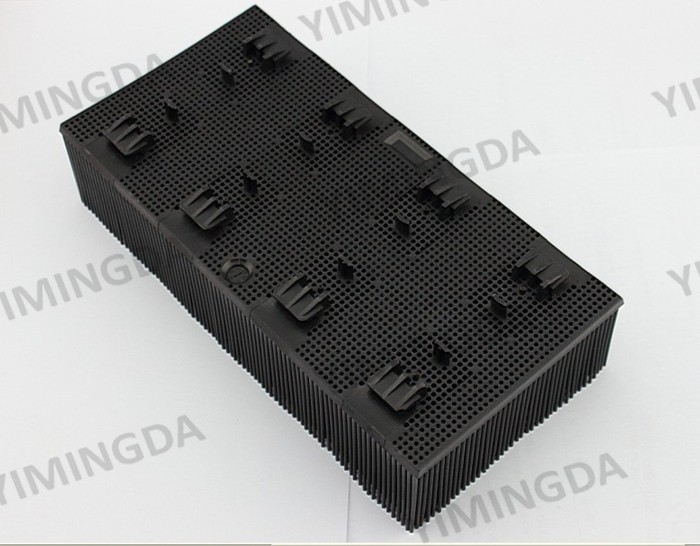 Black plastic Auto Cutter Bristle block for cutter , parts No. 704186-