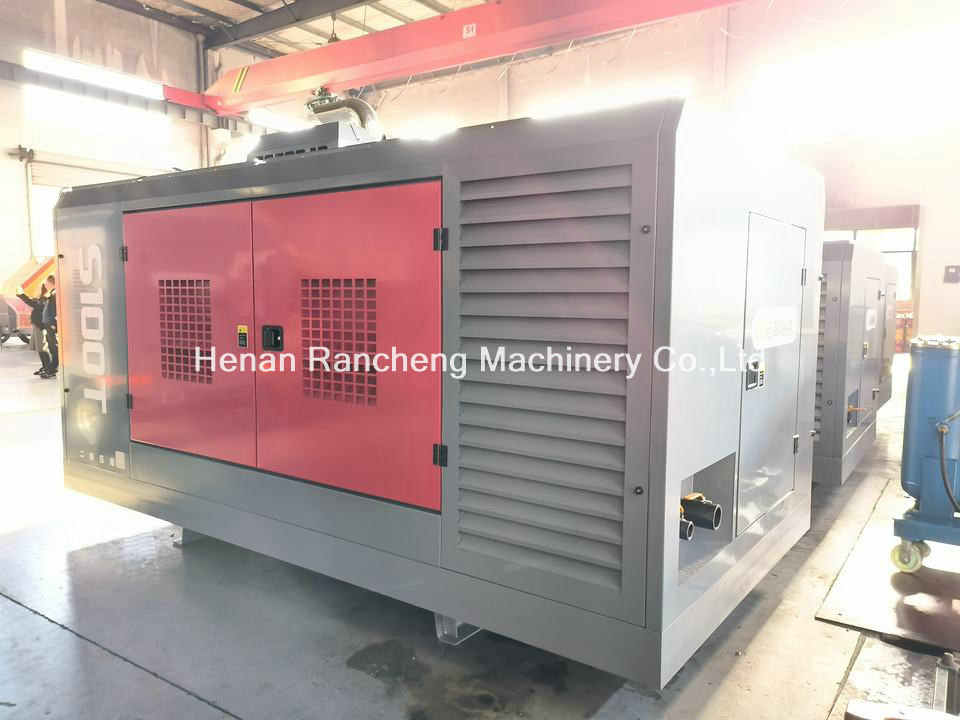 25bar Working Pressure Drilling Air Compressor 309KW Screw Type Air Compressor