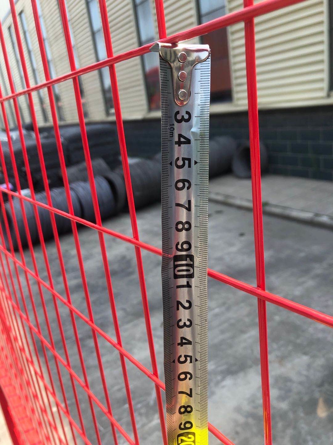 Rust Resistant 1.8x3m Temporary Steel Fencing For Construction Site Security