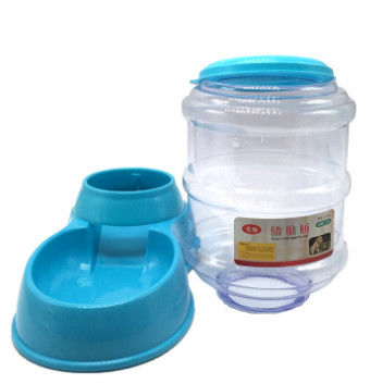 Dog Automatic Drinking Fountain Cat Automatic Feeding Cat Dog Food Bowl Gravity Drinking Basin 3.5L