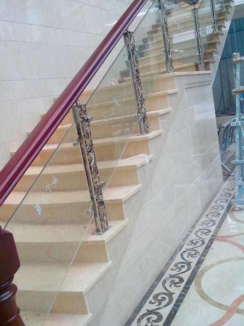 Stairs Tread Step And Risers China Factory Customized Size Marble Stone Slab Tile