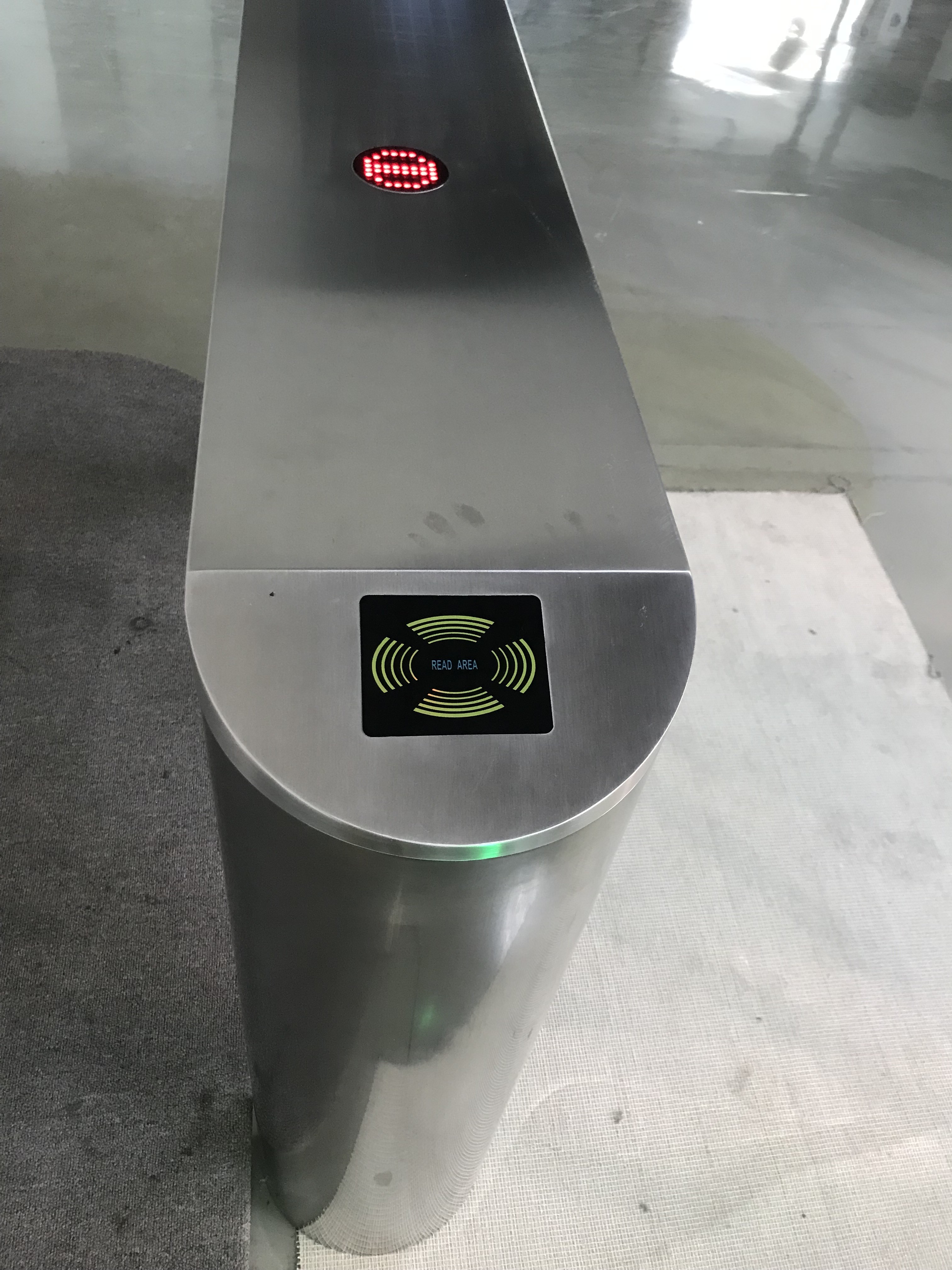 Durable Access Control Barriers Counter Esd Fingerprint Rfid Tripod Turnstile Gate