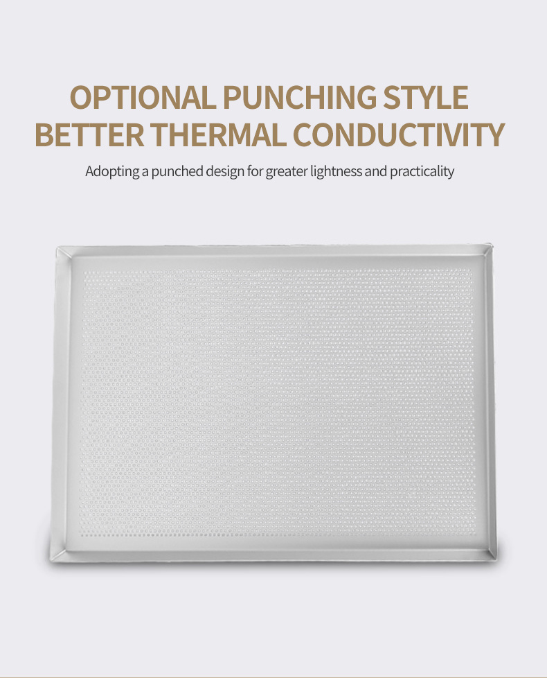 Customization Wholesale Kitchenware Baking Pan Non Toxic Stainless Steel Oven Tray Bread Baking Tray