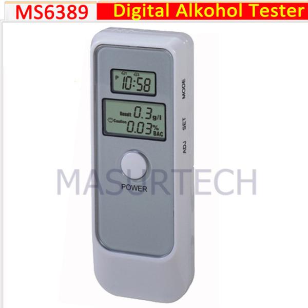 Quality Dual Digit display Digital alcohol tester - MS6389 for sale
