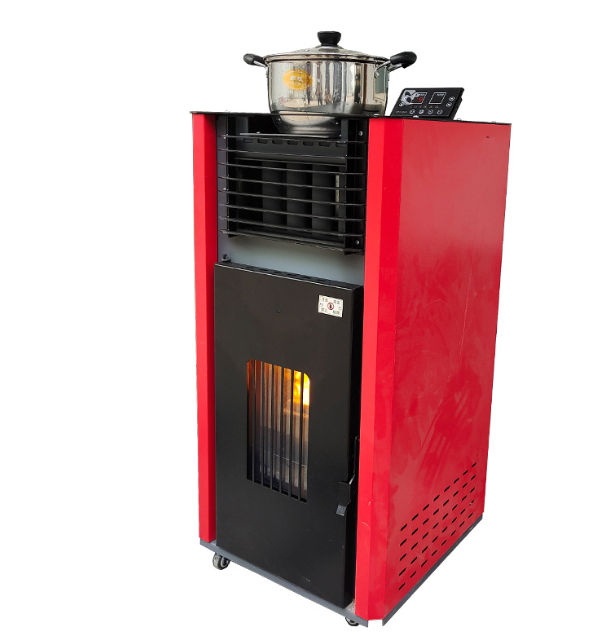 2022 New Biomass Pellet Heating Furnace Commercial Smokeless Heating Furnace Water Heater True Fire Fireplace