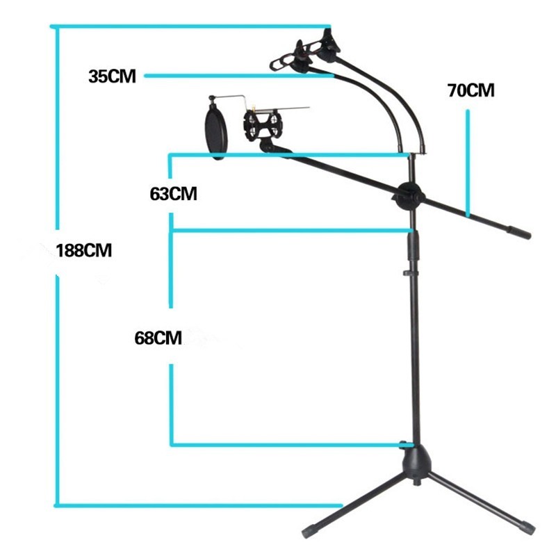 Premium Quality OEM 65cm 1.7m Tripod Stand Mobile Holder
