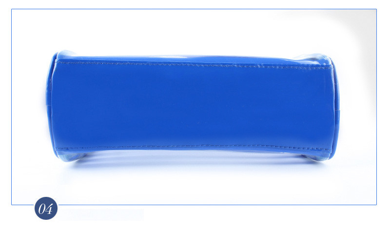 Multi-Functional Transparent Clear Strip Pattern PVC Cosmetic Bag