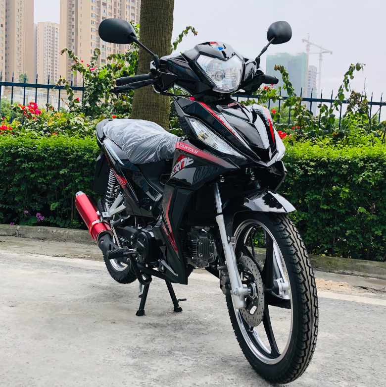 Gasoline Fueled 110cc Cub Motorcycle Lightweight High Efficiency